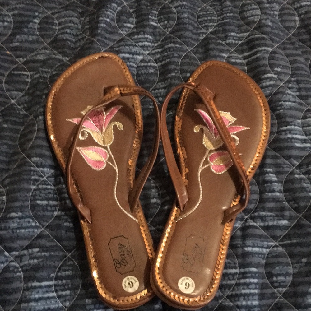 Easy USA flips flops